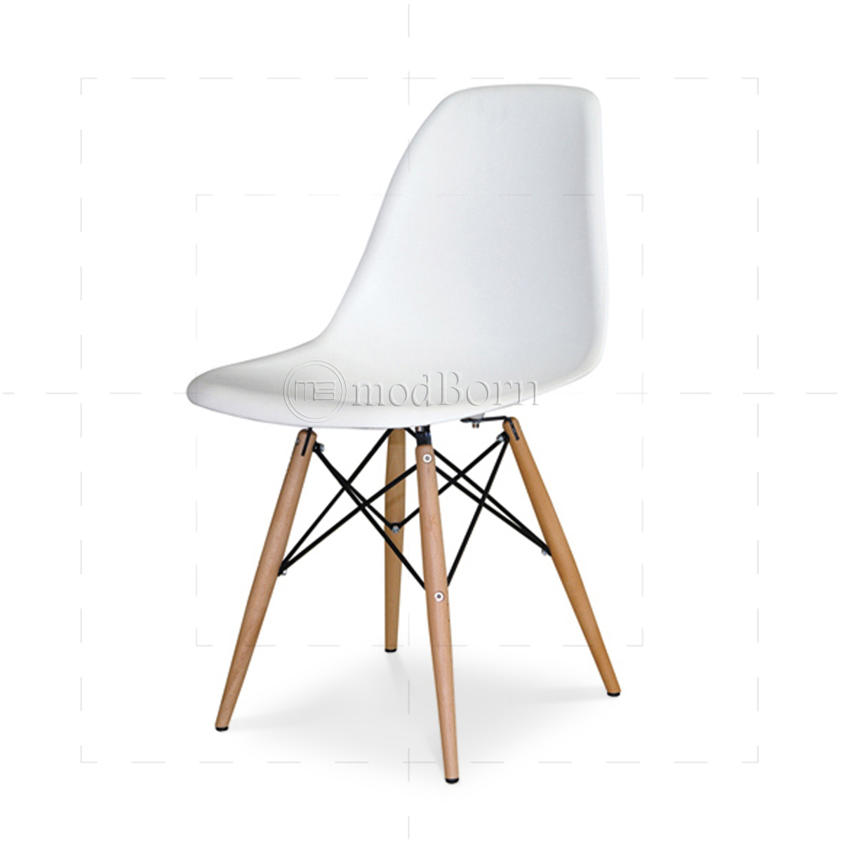 Eames Style Dining Dsw Chair White