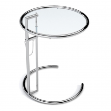 Eileen Gray E1027 Side Table - Stainless Steel