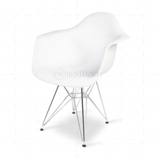 Dining DAR Arm Chair White