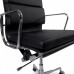 Office Chair High Back Soft Pad Black Leather