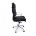 Office Chair High Back Soft Pad Black Leather