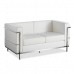 LC2 Sofa 2 Seater white Leather