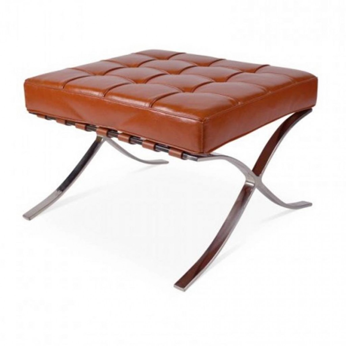 Cognac ottoman deals